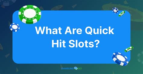 Quick Hit Slots: What are They and How to Play 'Em.